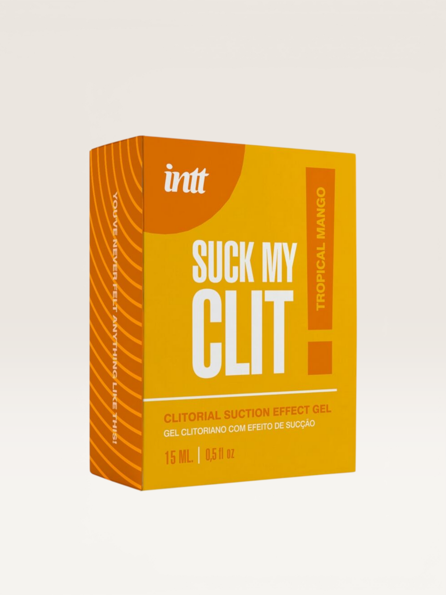INTT - SUCK MY CLIT GEL COM EFEITO DE SUCÇÃO MANGA TROPICAL 15 ML