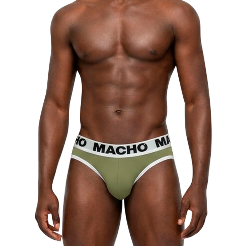 MACHO - MCH013 MILITAR VERDE SLIP S
