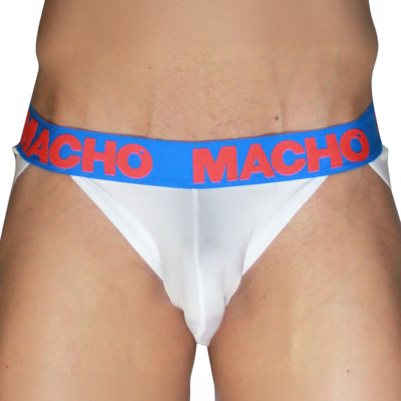 MACHO - MX29AZ CUECA BRANCA + CUECA AZUL ESCURA M