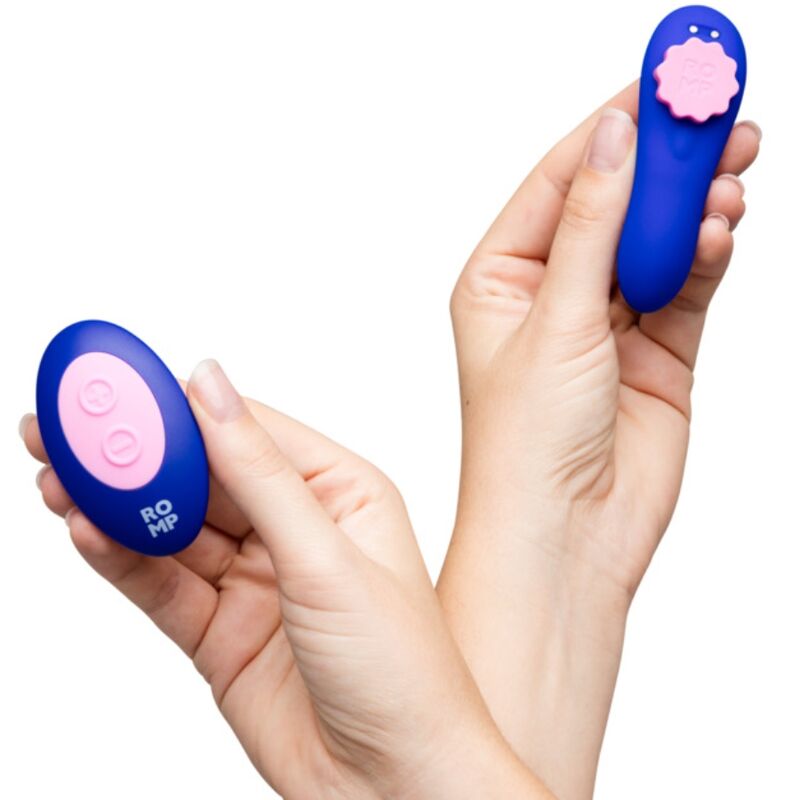 ROMP - CALCINHA DE SILICONE VIBRATÓRIA MAGNÉTICA PARA FESTAS COM CONTROLE REMOTO