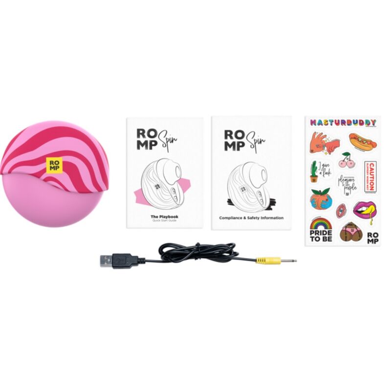 ROMP | SPIN Estimulador Clitoriano de Sucção