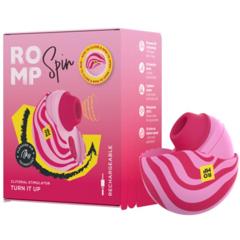 ROMP | SPIN Estimulador Clitoriano de Sucção