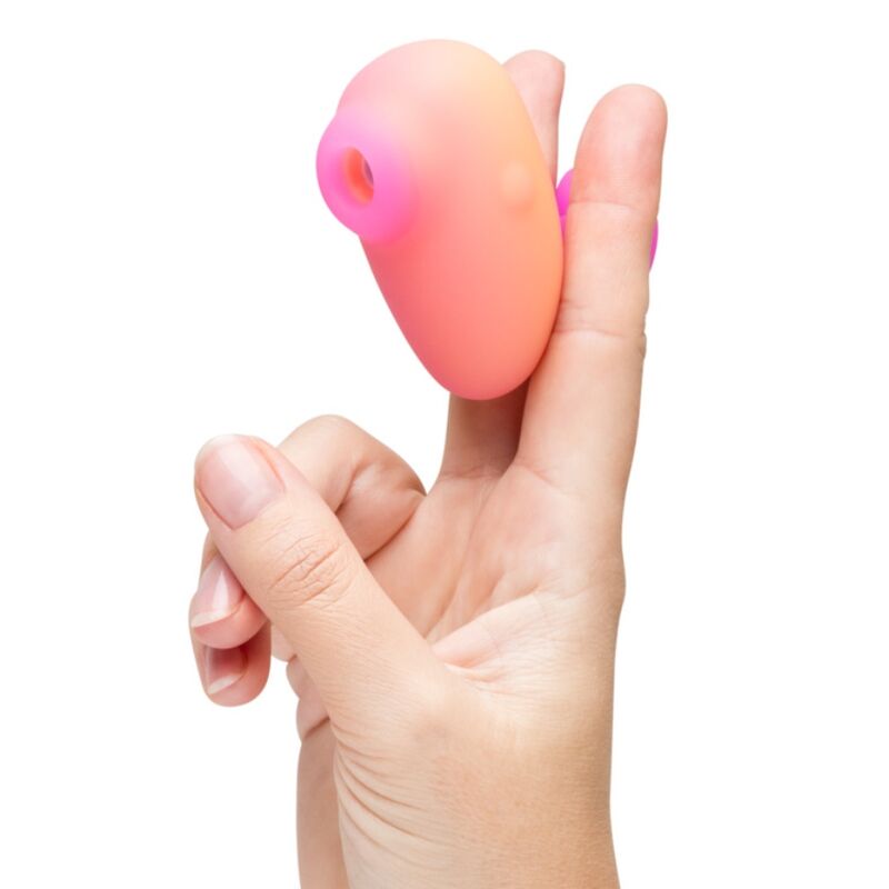 ROMP - KISS VIBRADOR DE DEDO RECARREGÁVEL COM SUCÇÃO CLITÓRICA