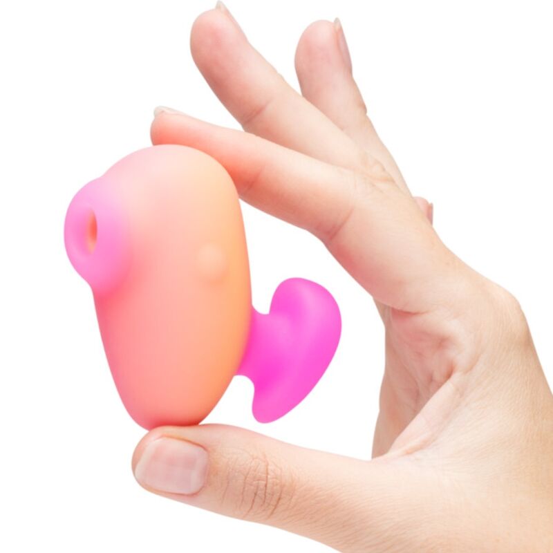 ROMP - KISS VIBRADOR DE DEDO RECARREGÁVEL COM SUCÇÃO CLITÓRICA