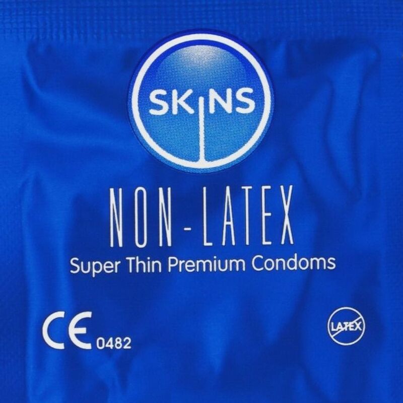 SKINS - CAMISINHAS SEM LÁTEX - PACOTE COM 8 UNIDADES