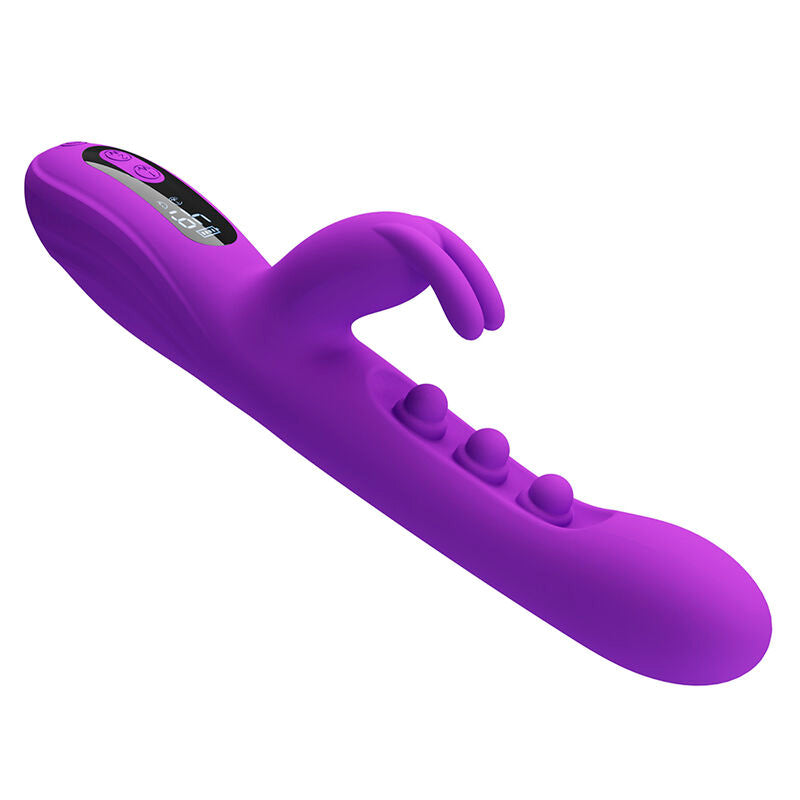 PRETTY LOVE - VIBRADOR SABIEN RABBIT COM ESTIMULAÇÃO POR TOQUE E LED ROXO