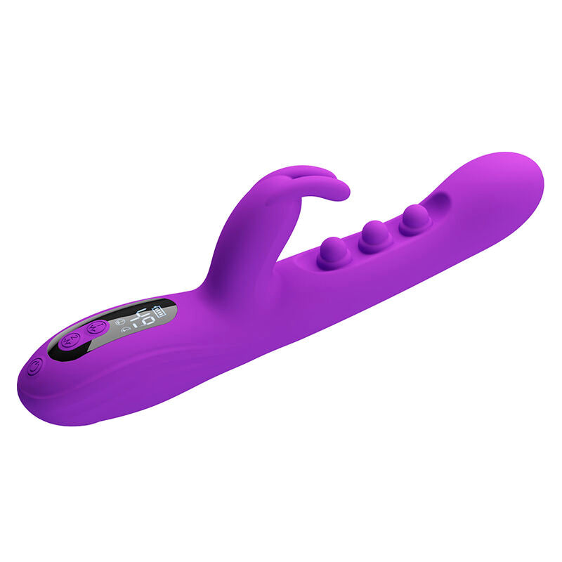PRETTY LOVE - VIBRADOR SABIEN RABBIT COM ESTIMULAÇÃO POR TOQUE E LED ROXO