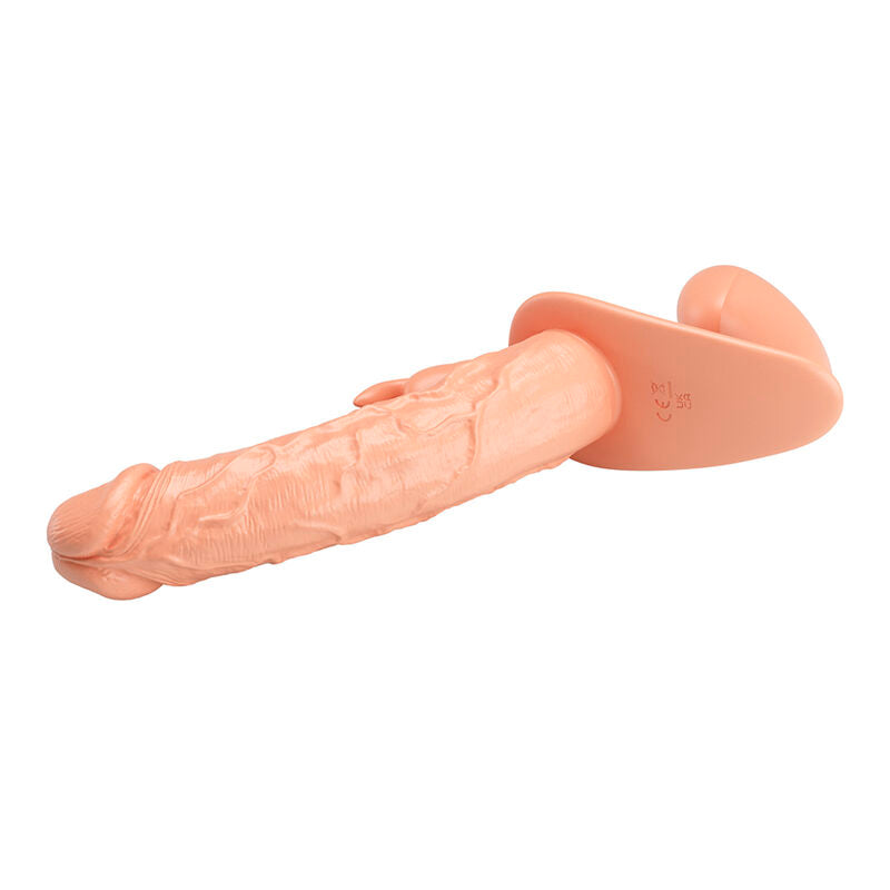 BAILE - CHARLOTTE HOLLOW DUPLA PENETRAÇÃO STRAP-ON CARNE