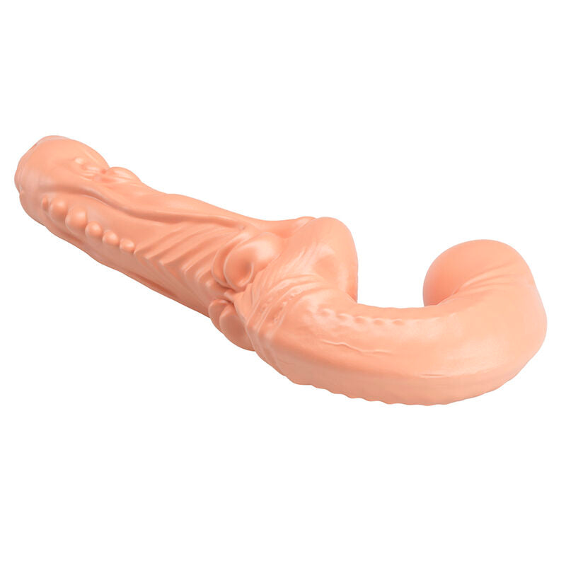 BAILE - EMMA STRAP-ON TEXTURIZADO PARA DUPLA PENETRAÇÃO