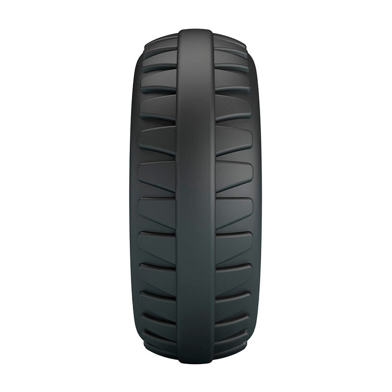 CRAZY BULL - ANEL PENIANO DE SILICONE TEXTURIZADO MERRITT PRETO