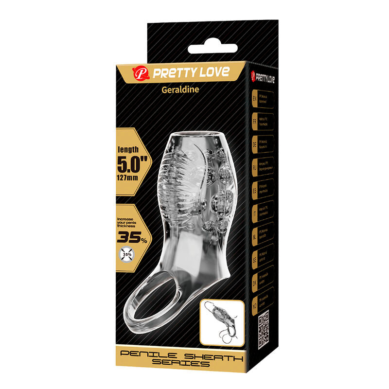 PRETTY LOVE - FUNDO TRANSPARENTE TEXTURIZADO GERALDINE