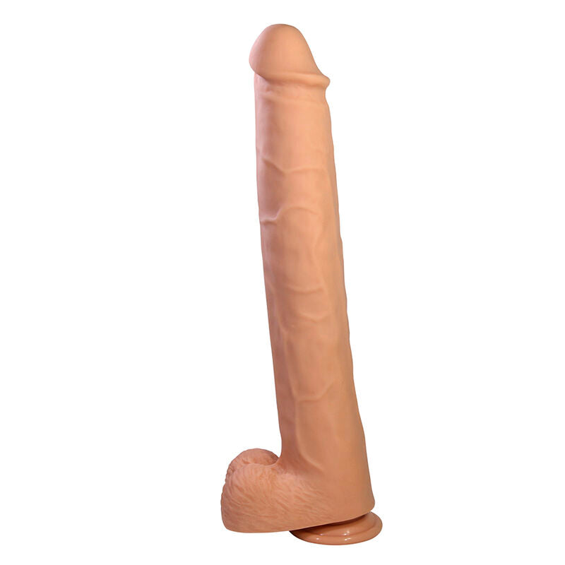 PRETTY LOVE - PAT DILDO FLEXÍVEL REALISTA COM VENTOSA 40 CM -Ø- 6 CM