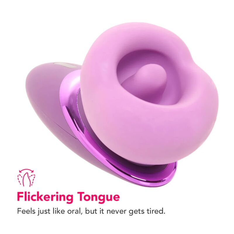 FANTASY FOR HER - VIBRADOR SUGIDOR DE PRAZER ROXO