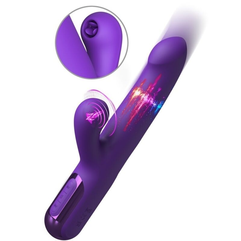FANTASY FOR HER - SUPER SONIX THRUSTER RABBIT VIBRATOR ROXO