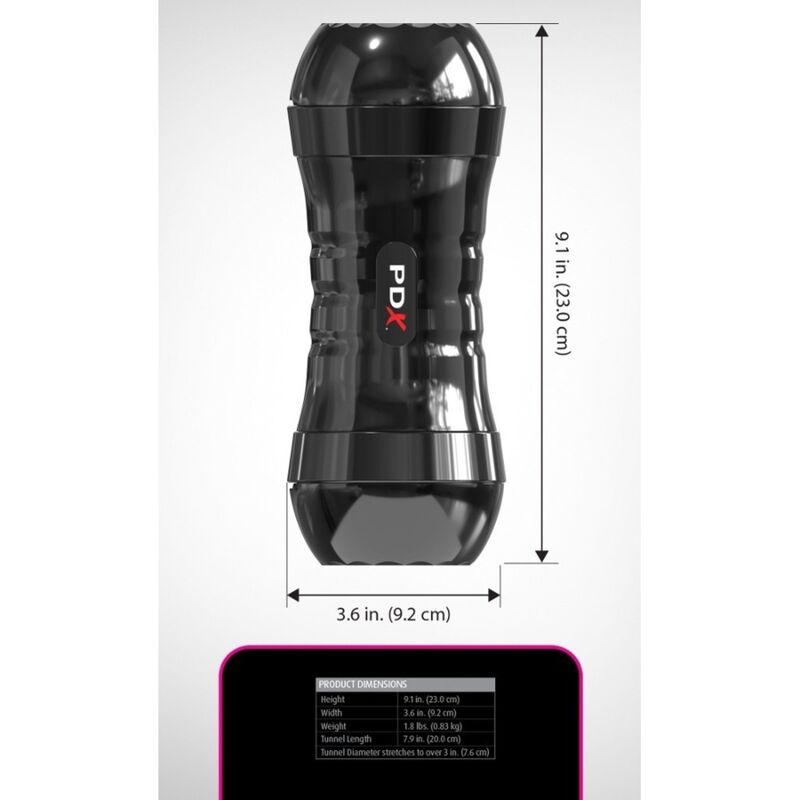 PDX EXTREME - MOLHADA - SUPER FLIP-A-PUSSY - MASTURBADOR REVERSÍVEL 21,6 CM