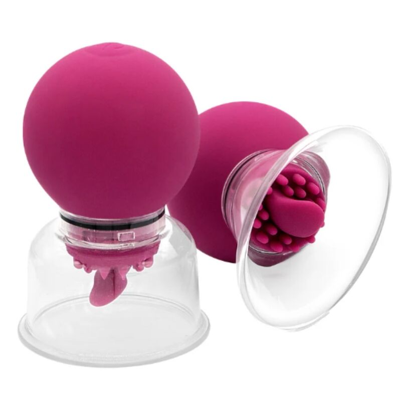 SHE.E.O - BOMBA VIBRATÓRIA E ROTATIVA PARA MAMILOS E CLITÓRIS