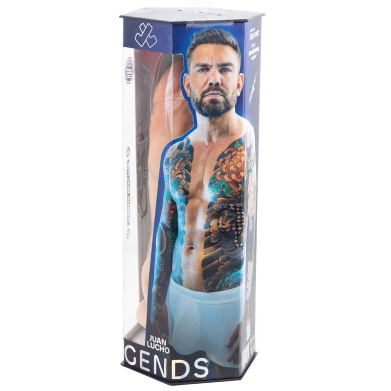 SILEXD - JUAN LUCHO LEGENDS PÊNIS SUPER REALISTA TERMO-REATIVO PREMIUM SILEXPAN 23,3 CM