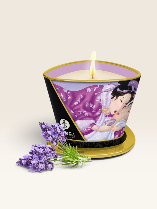 SHUNGA - VELA DE MASSAGEM LAVANDA 170 ML