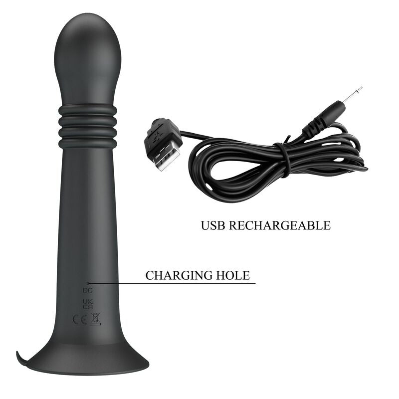 PRETTY LOVE - STELLA MASSAGEADOR ROTATIVO E DE IMPULSÃO RECARREGÁVEL POR USB