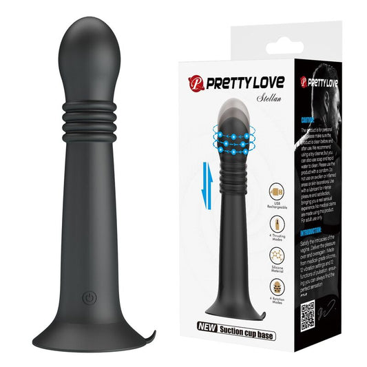 PRETTY LOVE - STELLA MASSAGEADOR ROTATIVO E DE IMPULSÃO RECARREGÁVEL POR USB