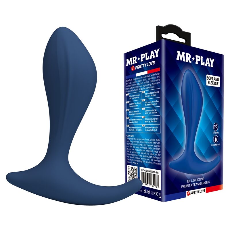 MR PLAY - MASSAGEADOR DE PRÓSTATA AZUL