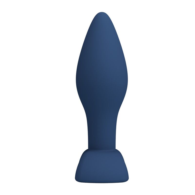MR PLAY - PLUG ANAL DE SILICONE CÔNICO AZUL S