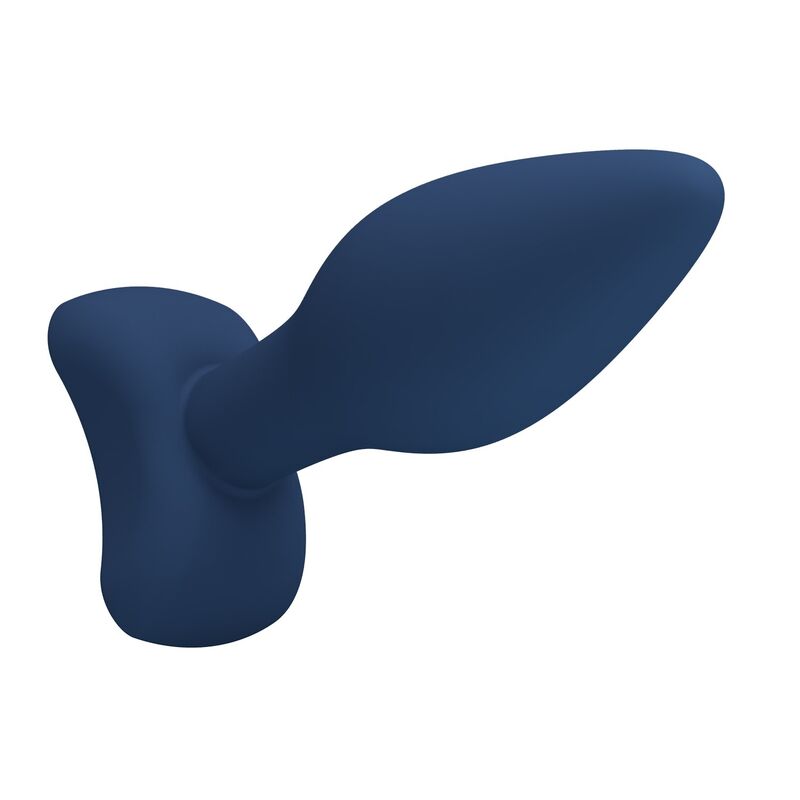 MR PLAY - PLUG ANAL DE SILICONE CÔNICO AZUL S