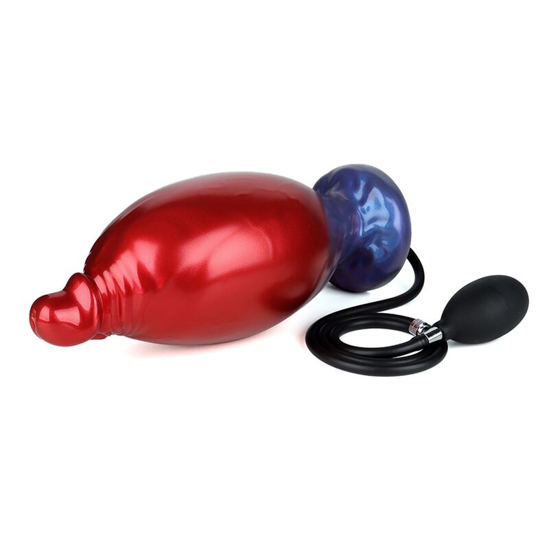POWER MONSTERS - SHADOW BEHEMOTH BICOLOR DILDO DE SILICONE FANTASIA 22 CM Ø 5 CM