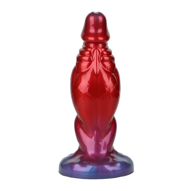 POWER MONSTERS - SHADOW BEHEMOTH BICOLOR DILDO DE SILICONE FANTASIA 22 CM Ø 5 CM