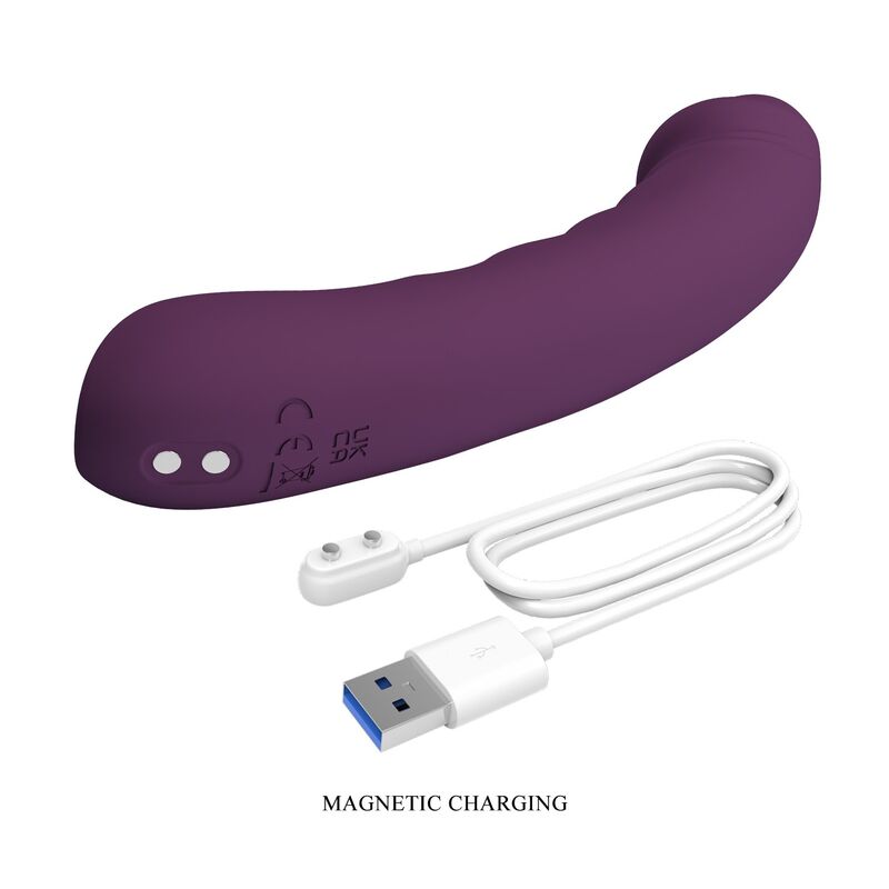 PRETTY LOVE - AMARA VIBRADOR RECARREGÁVEL COM 10 FUNÇÕES ROXO