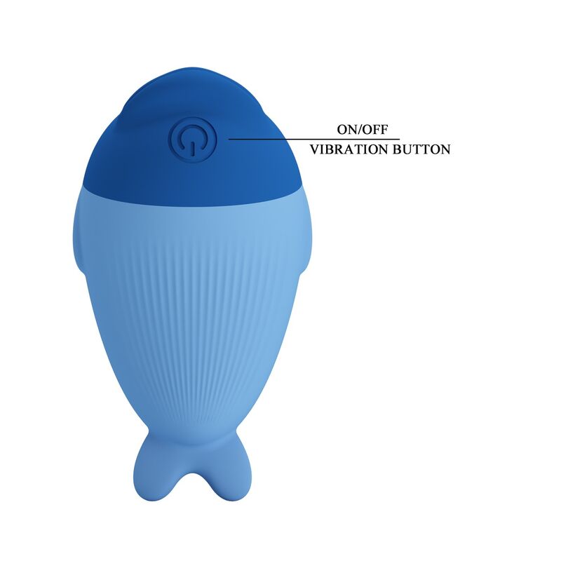PRETTY LOVE - VIBRADOR MINI DOLPHIN RECARREGÁVEL POR USB
