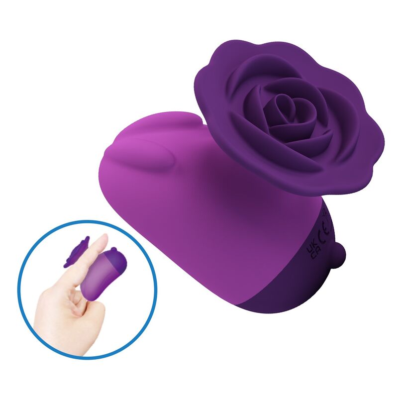 PRETTY LOVE - ESTIMULADOR CLITORIAL RECARREGÁVEL COM 7 MODOS - ROXO