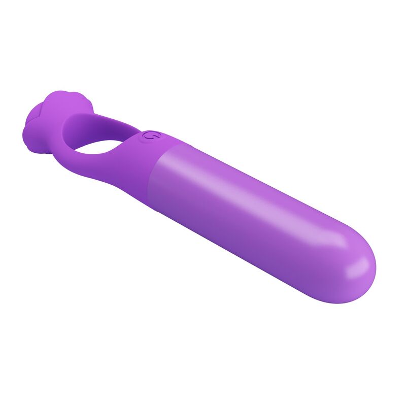 PRETTY LOVE - MINI VIBRADOR MASSAGEADOR RECARREGÁVEL GIANA ROXO