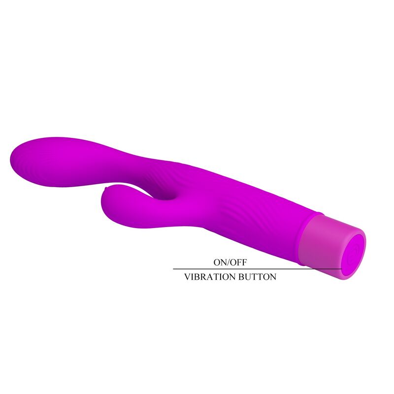 PRETTY LOVE - VIBRADOR JENE COM DUPLA ESTIMULAÇÃO DO PONTO G E DO CLITÓRIS - ROXO