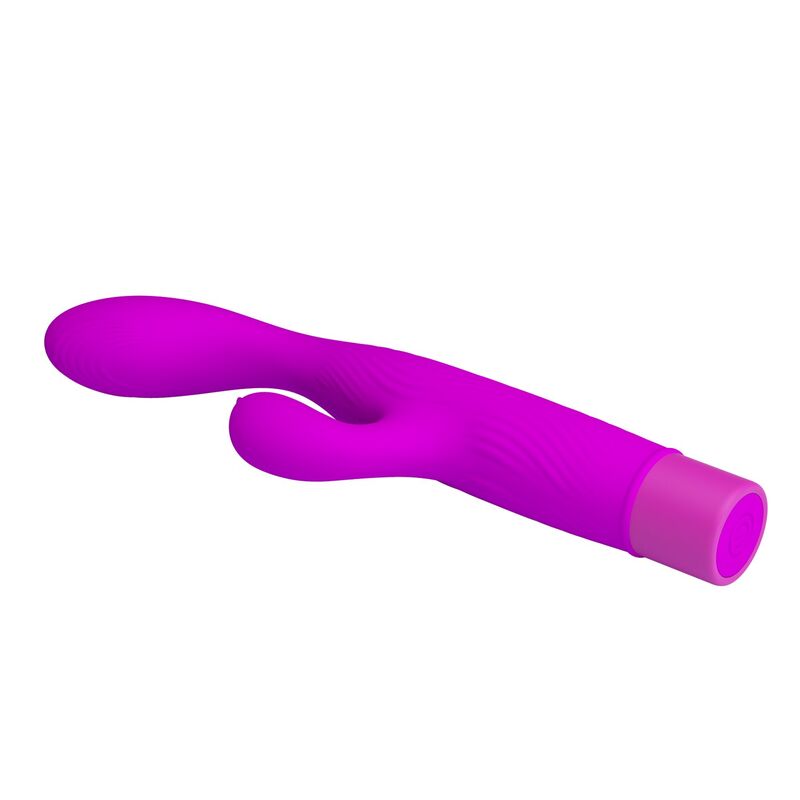 PRETTY LOVE - VIBRADOR JENE COM DUPLA ESTIMULAÇÃO DO PONTO G E DO CLITÓRIS - ROXO