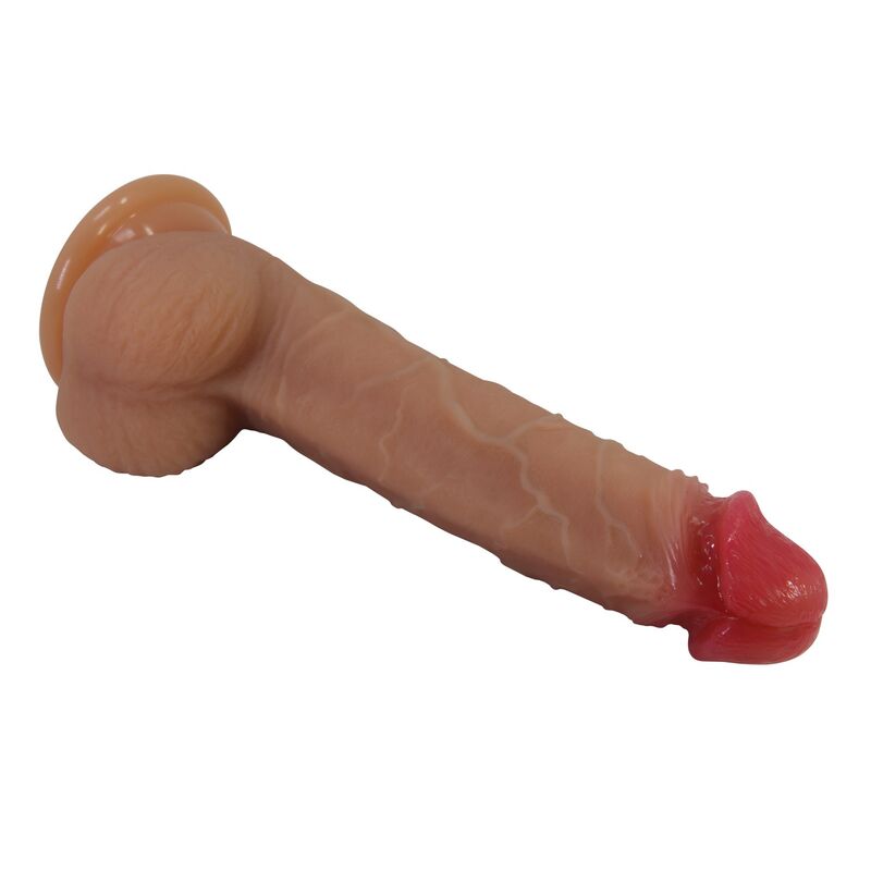 PRETTY LOVE - JOVITA DILDO DE SILICONE REALISTA COM VENTOSA 19 CM Ø 4,5 CM