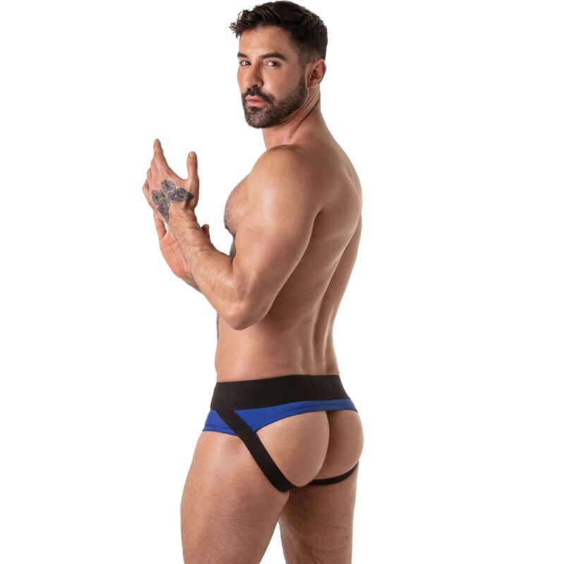 LOCKER GEAR - CUECA SUSPENSA COM CÓS LARGO AZUL M