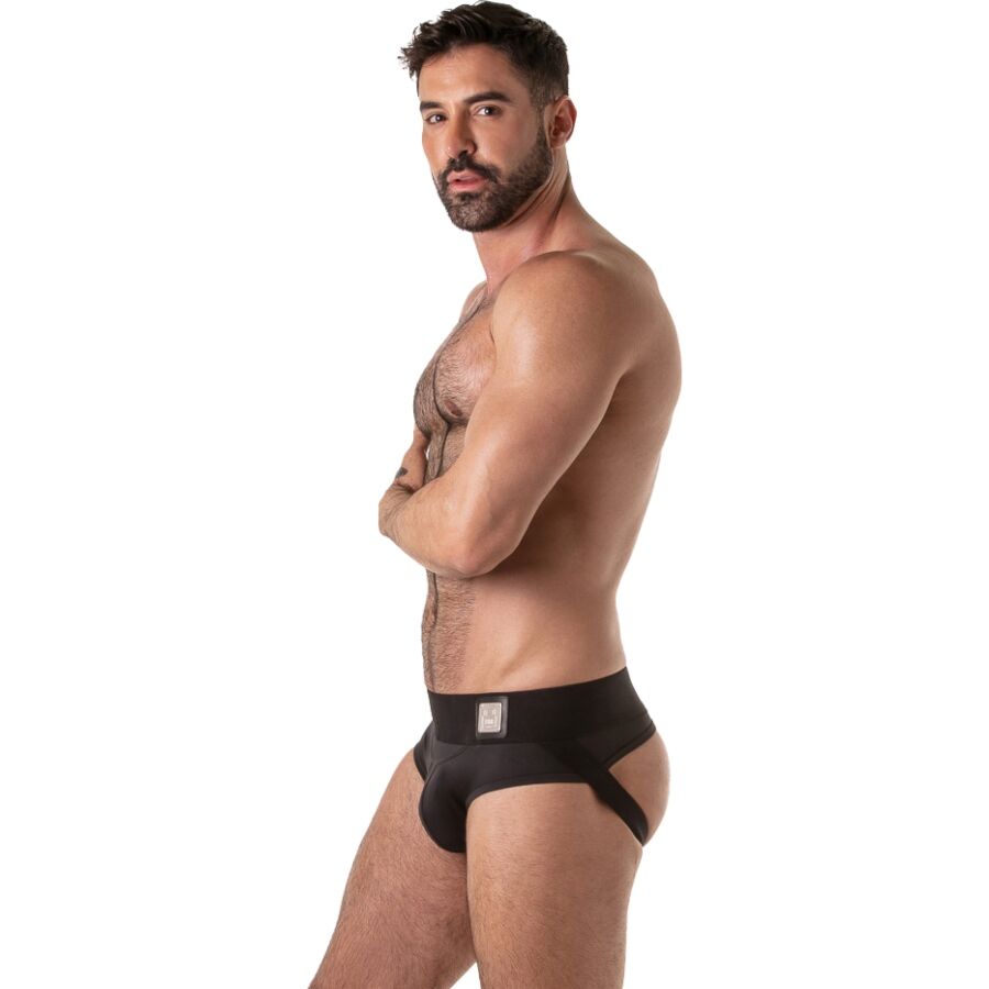 LOCKER GEAR - CUECA SUSPENSA COM CÓS LARGO AZUL S