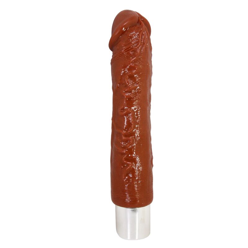 PRETTY LOVE - VIBRADOR REALISTA PROFISSIONAL 23,5 CM Ø 4,8 CM MARROM