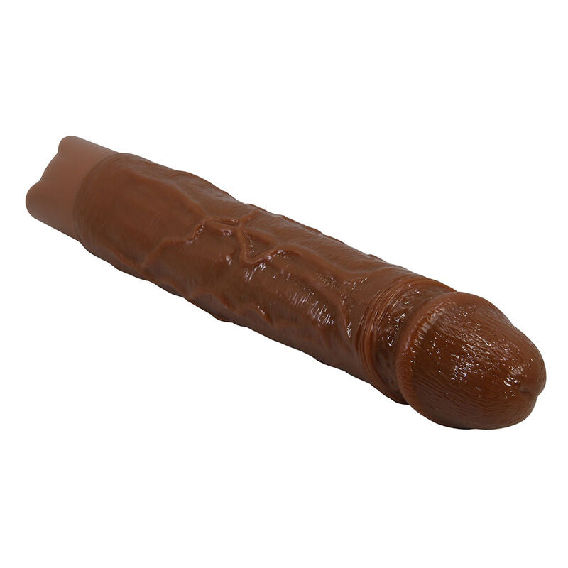 PRETTY LOVE - VIBRADOR REALISTA OWEN 22,5 CM Ø 4,5 CM MARROM