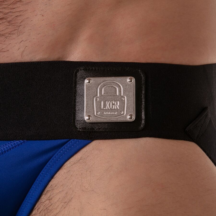 LOCKER GEAR - SUSPENSÓRIO COM CÓS LARGO AZUL L