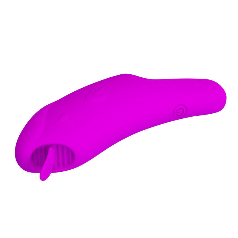 PRETTY LOVE - VIBRADOR DE DEDO RECARREGÁVEL PETERSON HONEY FINGER ROXO