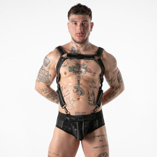 LOCKER GEAR - CINTO DE ACESSO MILITAR COMPLETO PRETO TAMANHO S/M