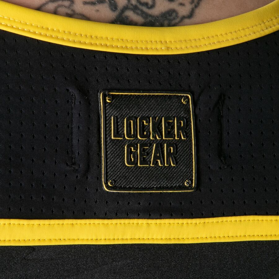 LOCKER GEAR - REGATA AMARELA COM ACESSO MILITAR COMPLETO S