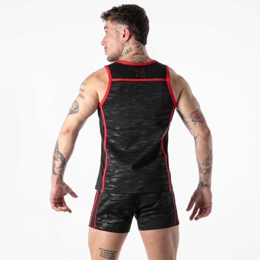 LOCKER GEAR - REGATA DE ACESSO MILITAR COMPLETO VERMELHA G