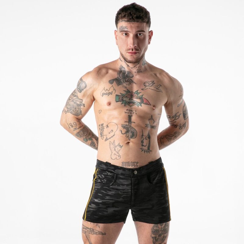 LOCKER GEAR - ACESSO MILITAR COMPLETO CURTO AMARELO L
