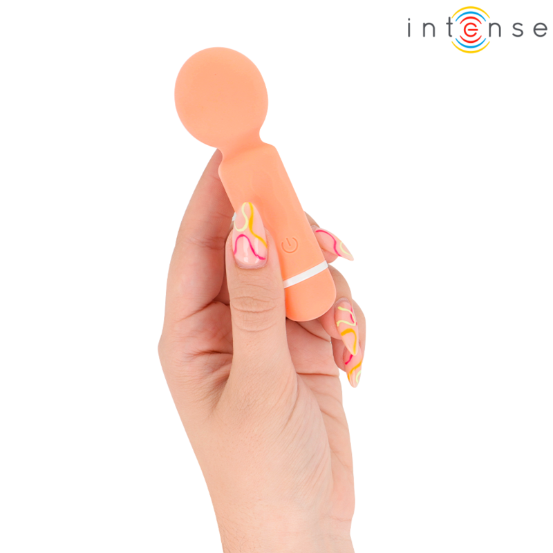 INTENSE - JARED MINI WAND MASSAGER RECARREGÁVEL USB LARANJA