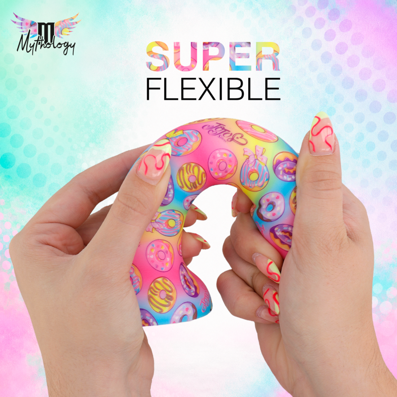 MYTHOLOGY - LYRA 2 DILDO DE SILICONE 19 CM Ø 3,3 CM DONUTS