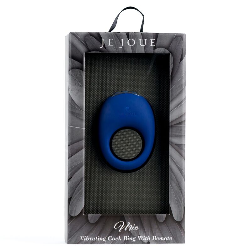 JE JOUE - VIBRADOR AZUL RECARREGÁVEL COM CONTROLE REMOTO