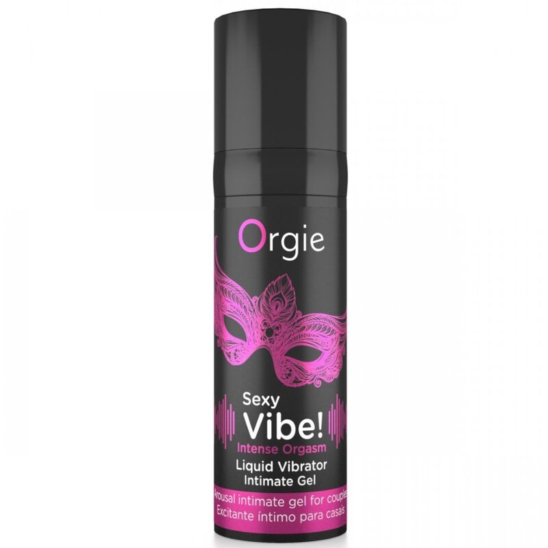 ORGIE - VIBRAÇÃO SEXY! ORGASMO INTENSO, MÚLTIPLAS SENSAÇÕES, GEL ÍNTIMO 15 ML